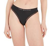 Tommy Hilfiger Tanga para Mujer String, Negro (Black), XS