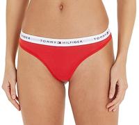 Tommy Hilfiger Tanga para Mujer String, Rojo (Primary Red), L