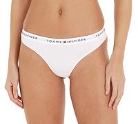 Tommy Hilfiger Tanga Tommy Icons con inscripción distintiva. Rosa 40