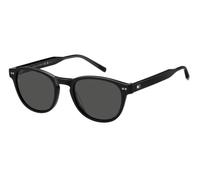 Tommy Hilfiger Gafas de sol hombre TH 2186/S 807 51 mm Puente 21 mm Negro/Gris