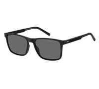 Tommy Hilfiger Gafas de sol TH 2201/S 807/M9 – Hombre, Negro/Gris, 56-17, Polarizadas
