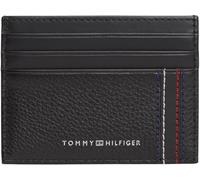 Tommy Hilfiger TH Central CC Holder Am0am14228 - Portatarjetas para Hombre, Color Negro (Negro), Talla única