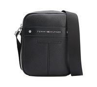 Tommy Hilfiger TH Central Mini Reporter AM0AM10564, Hombre, Negro (Black), OS
