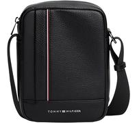 Tommy Hilfiger TH CENTRAL MINI REPORTER AM0AM13632 Crossover para hombre, negro (negro), talla única, Negro (Negro), One Size