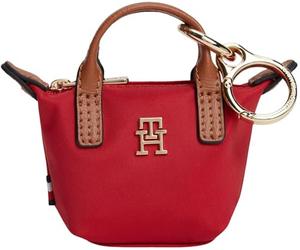 Tommy Hilfiger Th Charms Popette Nano AW0AW18564 - Llavero para mujer, rojo (rojo primario), talla única