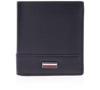 Tommy Hilfiger TH Corp Trifold para Hombre Negro OS, Negro, OS, Clásico