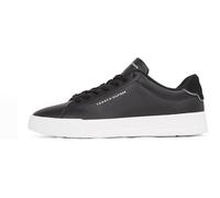 TOMMY HILFIGER Zapatillas deportivas bajas 'Court Ess' negro / blanco, Talla 43