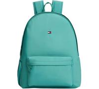 Tommy Hilfiger TH Essential Backpack Ka0ka00017, Mochilas Unisex niños, Green (Bahama Green), Talla única