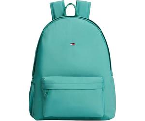 Tommy Hilfiger TH Essential Backpack Ka0ka00017, Mochilas Unisex niños, Green (Bahama Green), Talla única