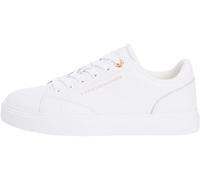 Tommy Hilfiger TH Feminine Cupsole Leather FW0FW09105 Low Top, Blanco (Blanco), 7.5