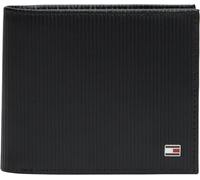 Tommy Hilfiger TH Flag CC and Coin AM0AM13974 - Cartera Plegable para Hombre, Color Negro, Talla única, Negro (Negro), One Size