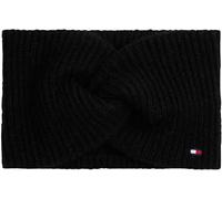 Tommy Hilfiger TH Flag Fluffy Headband Aw0Aw17778 Cinta del Pelo, Black (Black), Talla única para Mujer