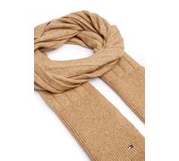 Tommy Hilfiger Th Flag Fluffy Scarf Color Safari Canvas, One Size RBC - SAFARI CANVAS One Size, RBC - SAFARI CANVAS, talla unica
