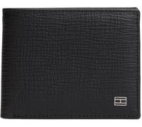 Tommy Hilfiger TH Flag Mini CC AM0AM13708 - Cartera Plegable para Hombre, Color Negro (Negro), Talla única, Negro (Negro), One Size