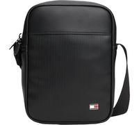 Tommy Hilfiger TH FLAG MINI REPORTER AM0AM14015 Crossover para hombre, color negro, talla única, Negro (Negro), One Size