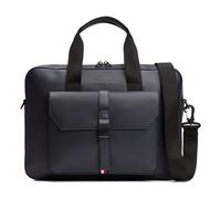 Tommy Hilfiger TH Foundation Maletín 39.5 cm Compartimento para el portátil azul