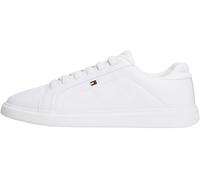 Tommy Hilfiger TH Icon Court Light FW0FW08948 - Tenis Bajos para Mujer, Color Blanco (Blanco), Talla 4