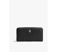 Tommy Hilfiger Th Icon Lrg Za - Carteras para mujer, color negro, talla única