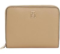 Tommy Hilfiger TH Icon Med Za AW0AW18758 - Cartera con Cremallera para Mujer, Color Caqui, Talla única