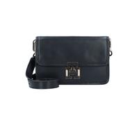 Tommy Hilfiger TH Logo Leather Bolsa de hombro Piel natural 20 cm negro