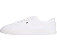 Tommy Hilfiger TH Low Profile Vulc Canvas FW0FW09102 Low Top para Mujer, Color Blanco (Blanco), 4