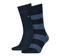 TOMMY HILFIGER 342021001 Calcetines, Hombre, Azul (Dark Navy 322), 39/42 (Tamaño del fabricante:039)
