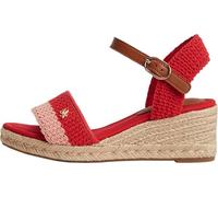 Tommy Hilfiger Th Mid Espad Wedge Crochet Fw0fw09516 Sandalias de tacónMujer