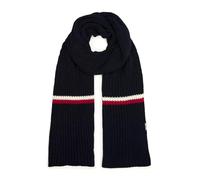 Tommy Hilfiger TH Monotype Chunky Knit Scarf Space Blue