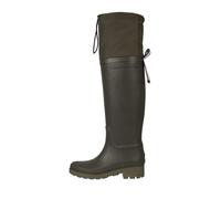 Tommy Hilfiger TH Overknee Rainboot FW0FW06778, Bota de Lluvia Mujer, Caqui (Army Green), 38 EU