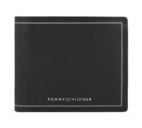 Tommy Hilfiger TH Saffiano Cartera Piel 11.5 cm negro