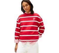 Tommy Hilfiger TH Script Mdrn Terry Swtshrt Ww0ww48431 Sudadera sin Botones Mujer (Pack de 1)