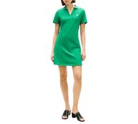 Tommy Hilfiger TH Script Open-Nk Polo DRS WW0WW48749 para Mujer, Verde, L