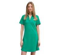 Tommy Hilfiger TH Script Open-Nk Polo DRS WW0WW48749 para Mujer, Verde, Talla M