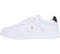 Tommy Hilfiger TH Sporty Cupsole Corp FW0FW09025 Low Top para Mujer, Color Blanco (Blanco), Talla 40, White, 40 EU