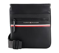 Tommy Hilfiger TH Stripe Mini Crossover AM0AM10298, Bolsos Cruzados para Hombre, Negro (Black), OS