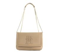 Tommy Hilfiger TH Timeless FLP Crossover Deboss AW0AW14740, Bolsos Cruzados Mujer, Beige (Beige), OS