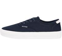 Tommy Hilfiger TH Vulc Cup CVS Fm0fm05811 Low Top, Blue Desert Sky, Talla 40,5 EU