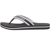 Tommy Hilfiger TH Webbing Summer Sandal Fw0fw09193, Chanclas Mujer, Black (Black), 42 EU