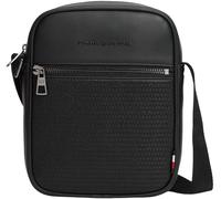 Tommy Hilfiger TH Woven Mini Reporter Am0am14095, Crossover para Hombre, Black (Black), Talla única