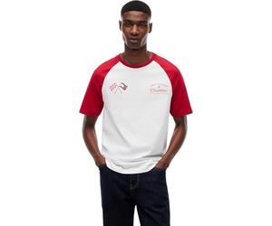 Tommy Hilfiger TH X Cf1 Varsity Raglan tee Mn0mn00098 Camisetas Unisex Adulto (Pack de 1)