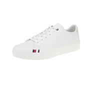 Tommy Hilfiger Thick Vulc Low Premium LTH FM0FM04881, Zapatilla Vulcanizada Hombre, Blanco (White), 45 EU