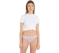 Tommy Hilfiger Thong Print UW0UW04547 Tangas, Rosa (Mini Geo Coral Clay), L para Mujer