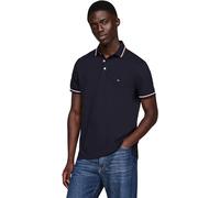 Tommy Hilfiger Tipped Slim FIT Polo MW0MW37346 S/S, Blue (Desert Sky), XS para Hombre