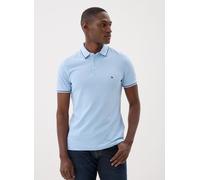 Tommy Hilfiger MW0MW39993 - Polo de Temporada Ajustado para Hombre, Talla XXL, Color Azul, Azul (Well Water), XXL