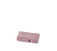 Tommy Hilfiger - Toalla de Invitados, Color Perla Rosa, Rizo Boucle, 520 g/m², 100% algodón Peinado, Ribete Jacquard y Bordados, Suave y Absorbente, 40 x 60 cm