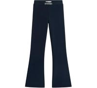 Tommy Hilfiger Tommy Foil Flare Legging KG0KG08980 - Leggings para niña, Longitud Completa, Azul (Azul Marino Nocturno Oscuro), 7 años, Azul (Dark Night Navy), 7 años