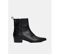 Tommy Hilfiger Tommy Hilfiger - Bota estilo cowboy de cuero. Negro Talla 36