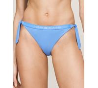 Tommy Hilfiger Braguita de Bikini para Mujer Side Tie Bikini para Atar, Azul (Blue Spell), L
