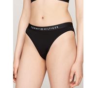 Tommy Hilfiger Tommy Hilfiger - Braguitas con logo tonal en la cintura. Negro Talla XS