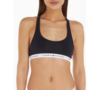 Tommy Hilfiger Tommy Hilfiger - Bralette Tommy Icons Curve sin relleno. Azul Talla 40